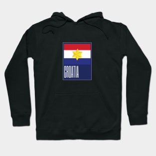 Croatia Country Symbol Hoodie